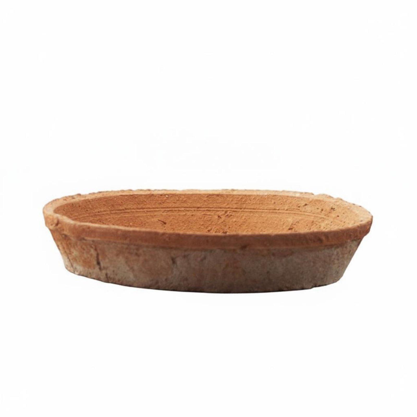 Drip Tray Saucer - Terakota Saksı Altlığı Gözenekli Kil Tabak