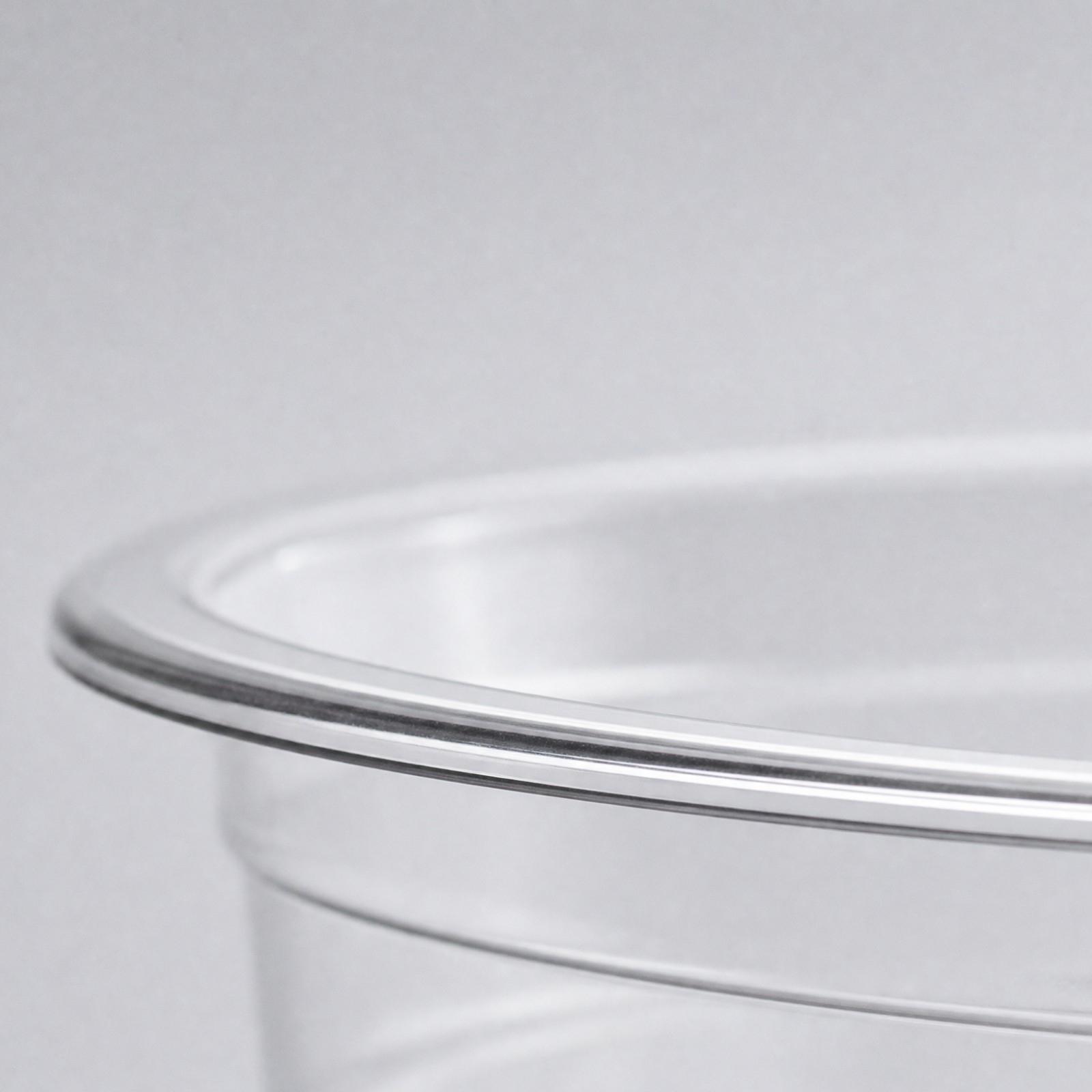 Yuvarlak Şeffaf PET Plastik Sa - Drip Tray Saucer incelemesi ve fiyatı